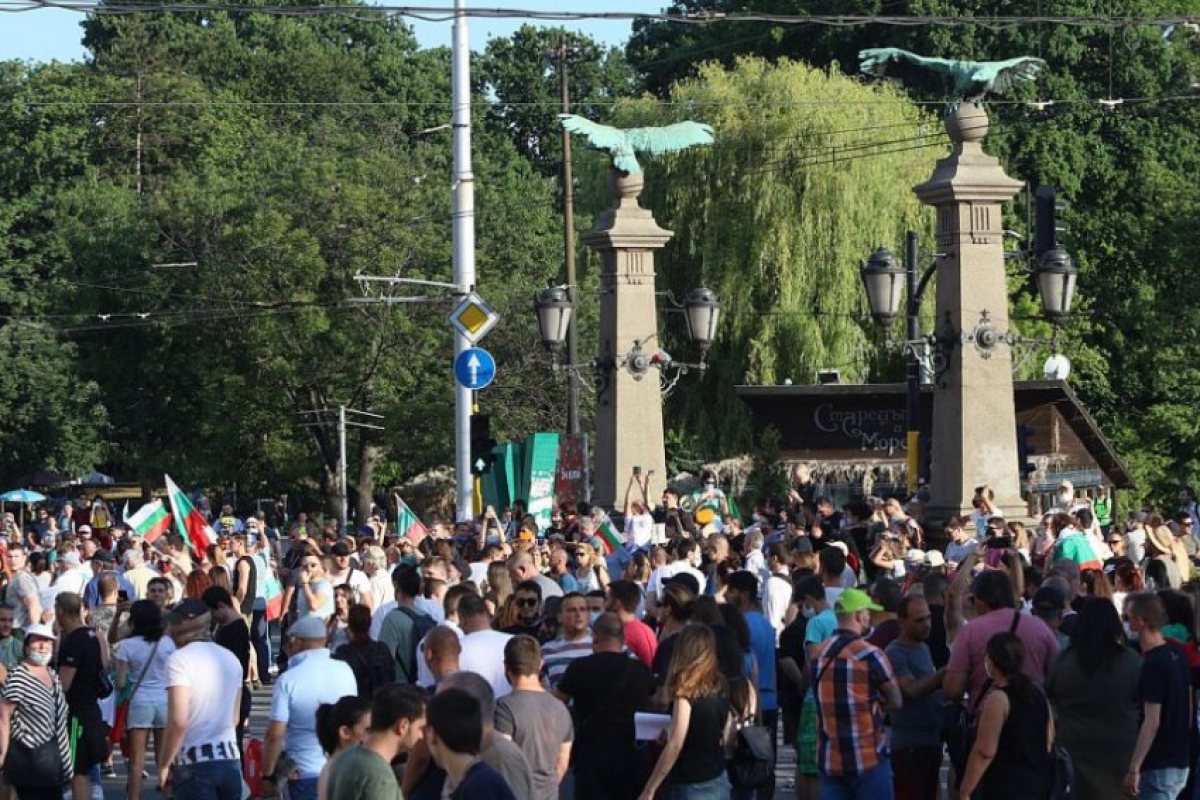 Поредна вечер на протести в София