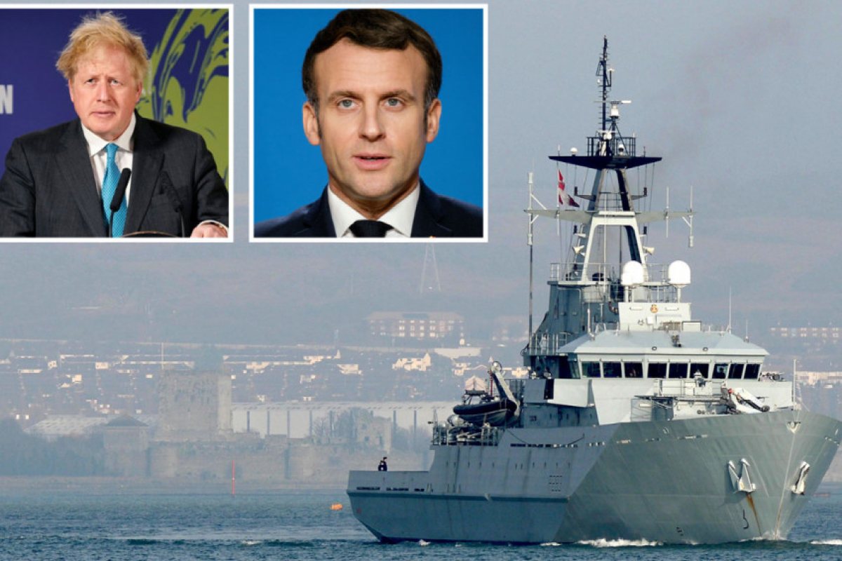 Морска Блокада: Франция също праща военни кораби към остров Джърси.