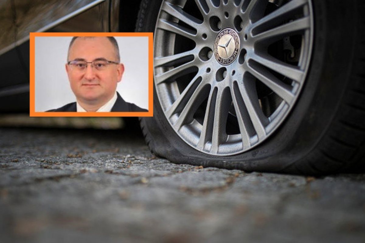 Надупчиха с шило  гумите на новоизбран депутат от "Има Такъв Народ"