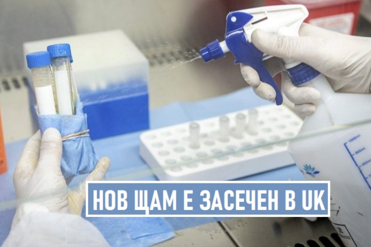 В Англия са открити 16 случая на нов вариант на коронавируса