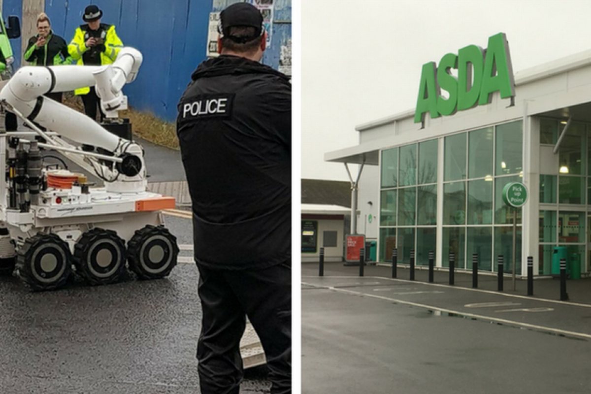 Евакуираха "ASDA" заради съмнителен пакет