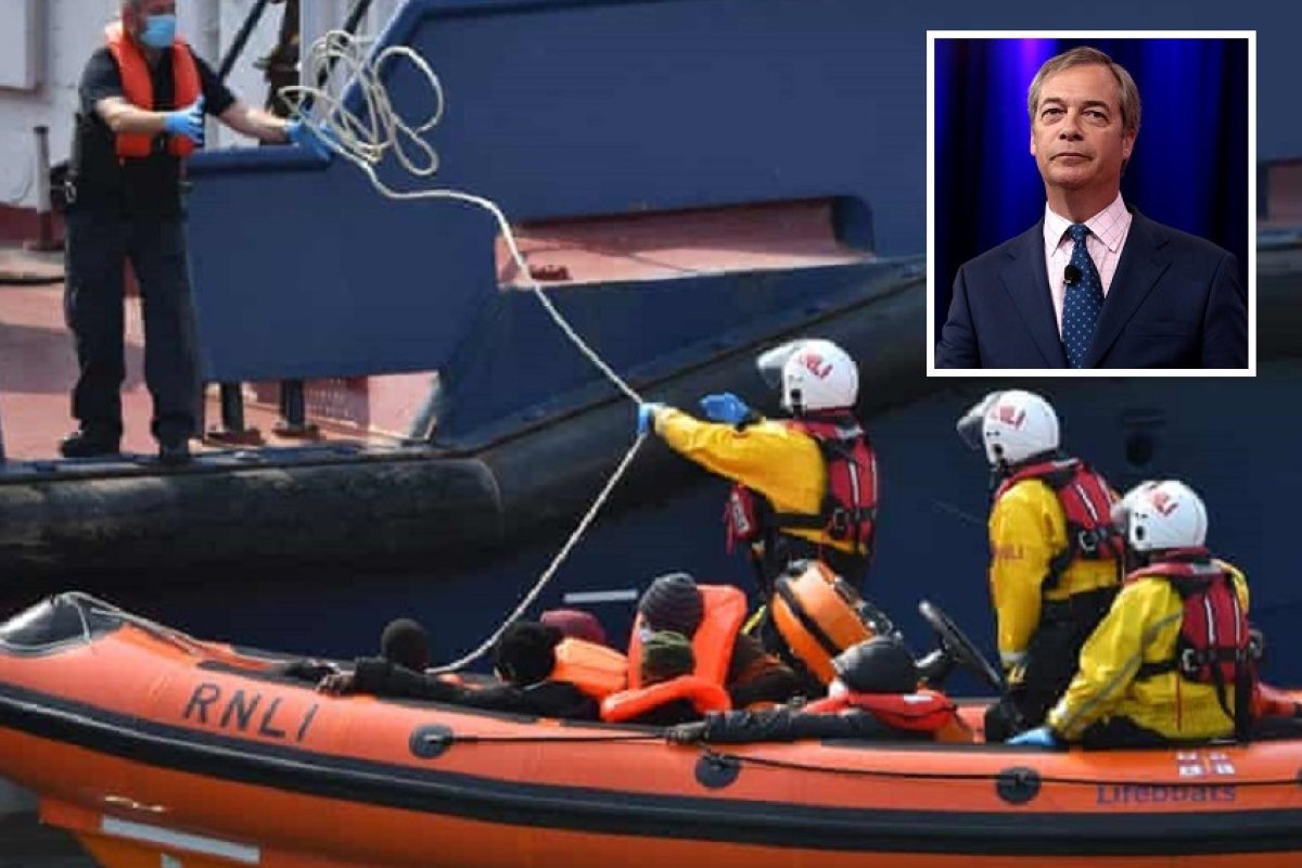Даренията за RNLI нараснаха с 3 000% след критиките от Фарадж 