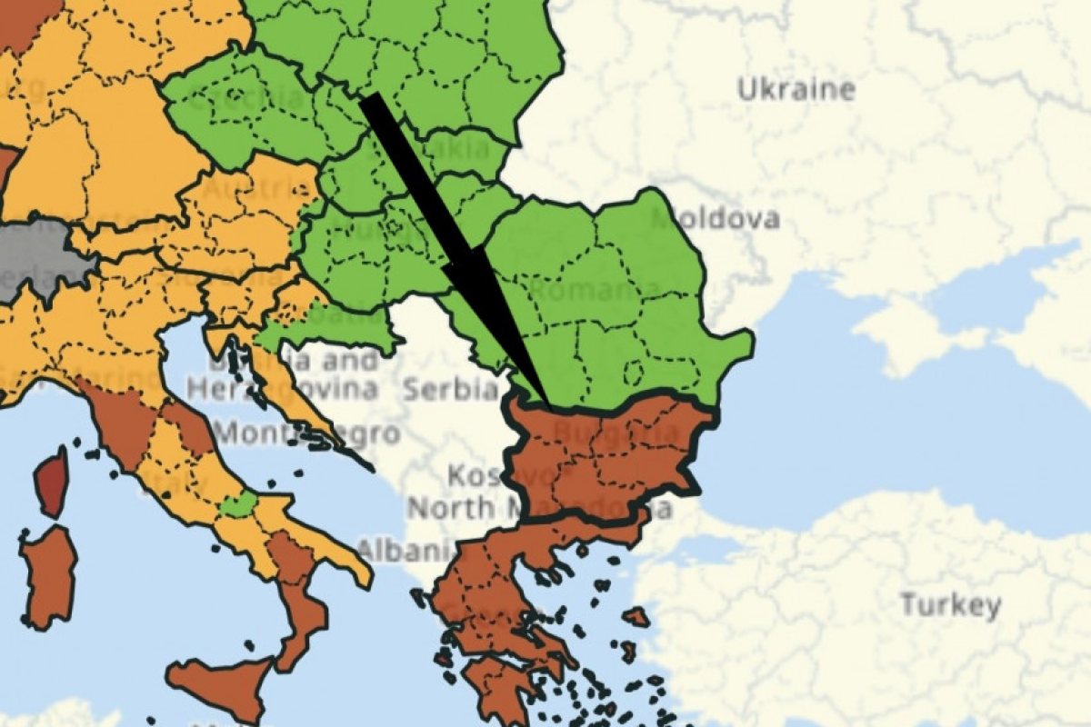 България вече е в червената ковид-зона на европейската карта. Вижте какво означава това