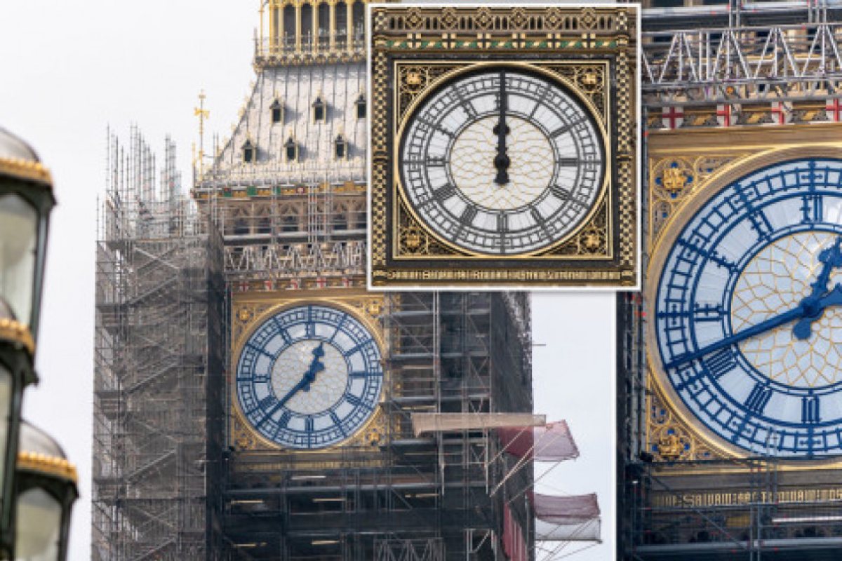 Възстановяването на емблематичния за Лондон "Биг Бен" върви към своя край.