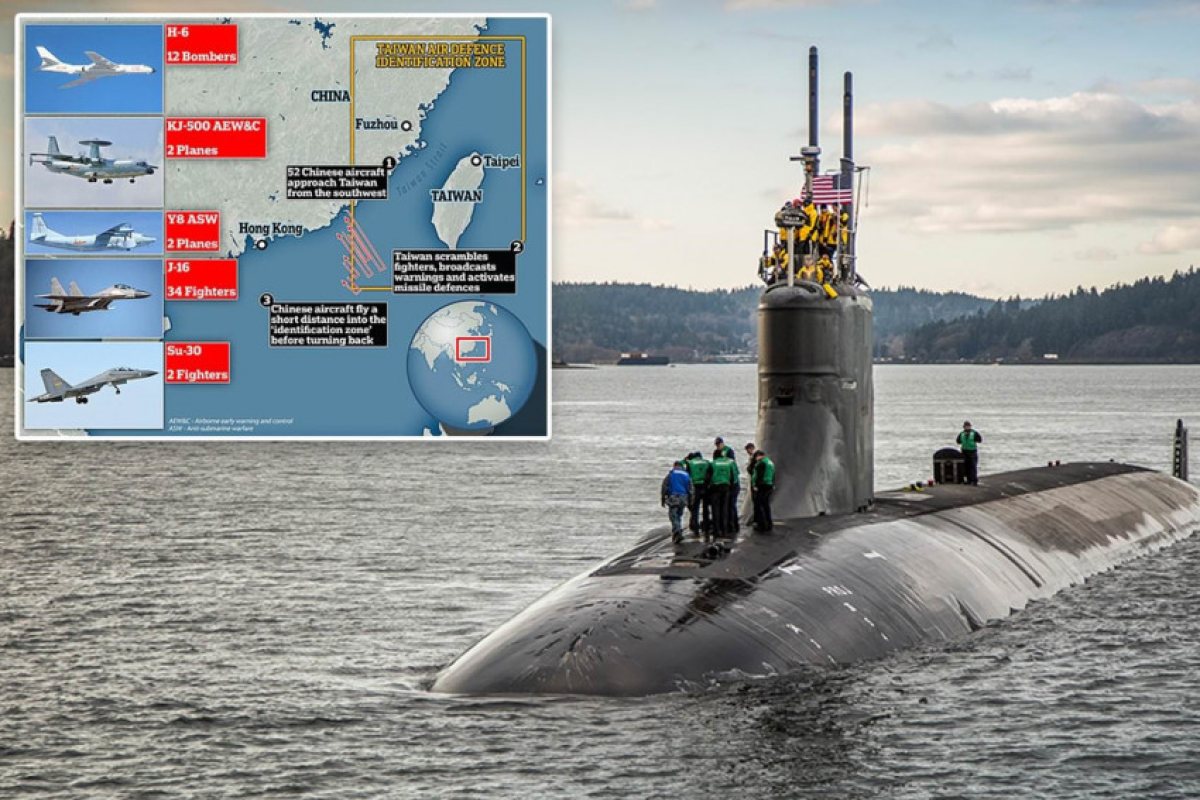 Американска ядрена подводница се е ударила в неизвестен подводен обект има ранени моряци