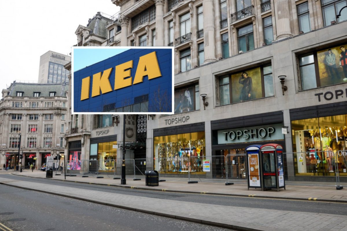 ''Ikea'' купи знаковия магазин на ''Top Shop'' намиращ се на Оксфорд Стрийт за £378 млн. паунда!