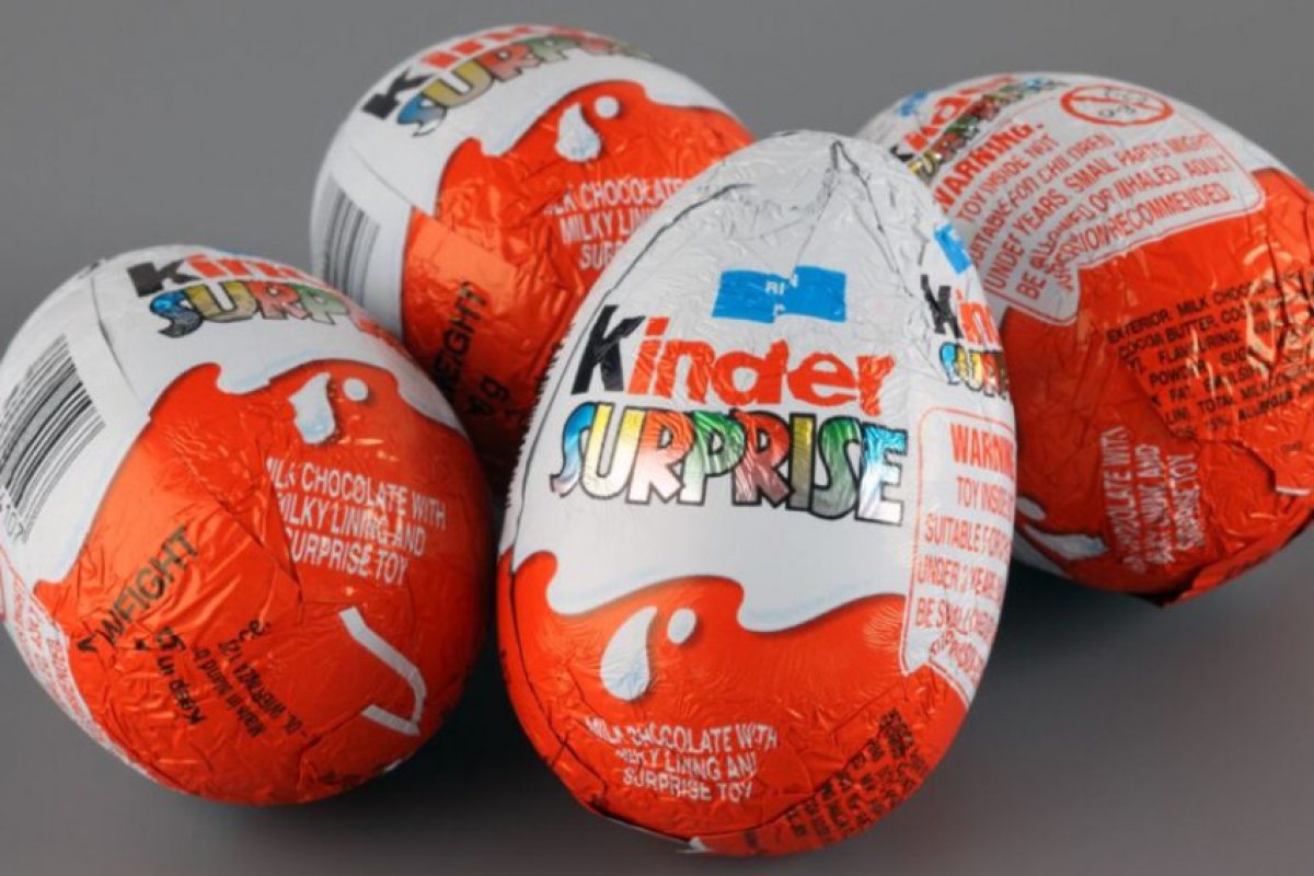 На Острова откриха салмонела в яйцата Kinder Surprise