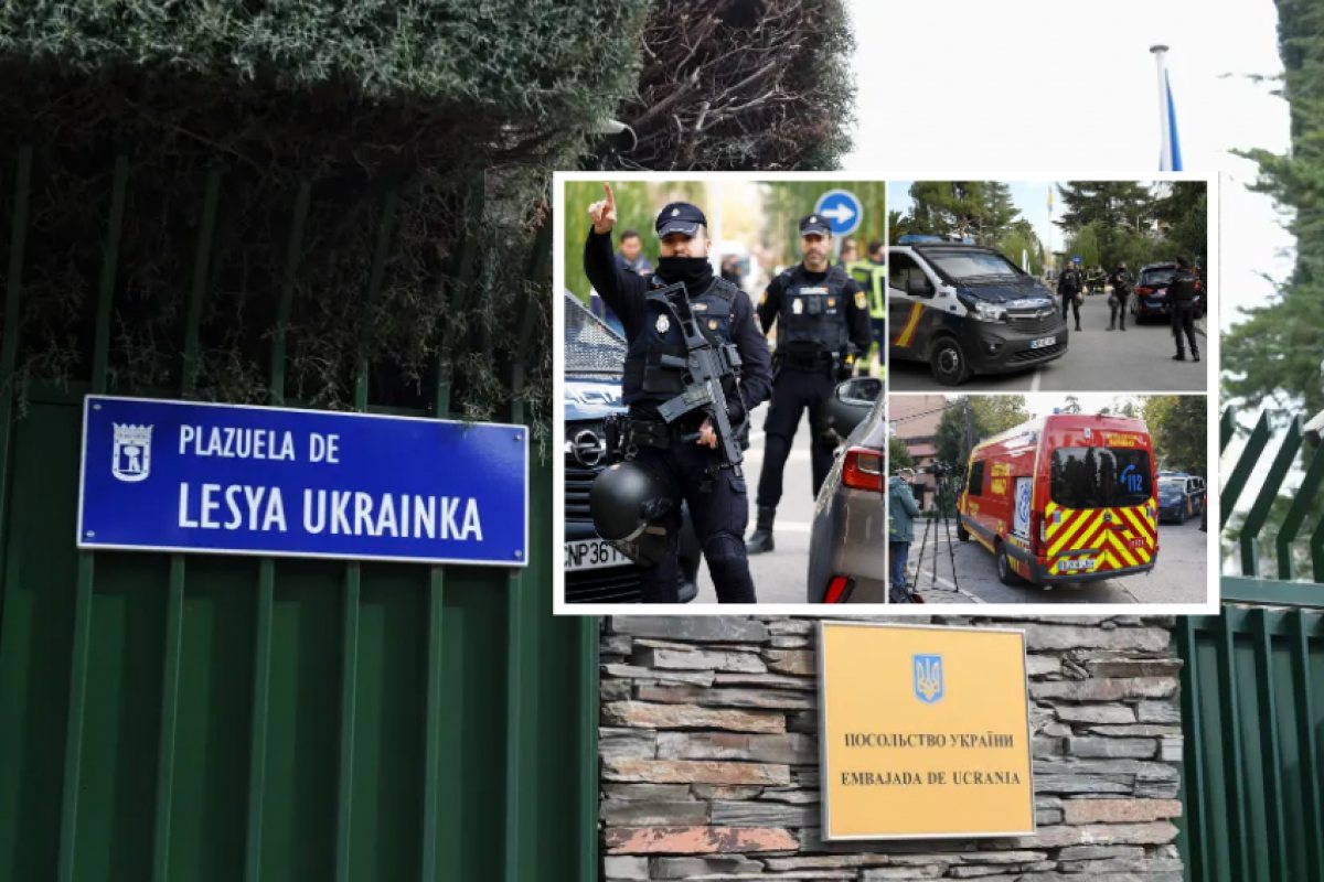 Експлозия е избухнала в украинското посолство в Мадрид, един човек е бил ранен, съобщи вестник El Mundo.