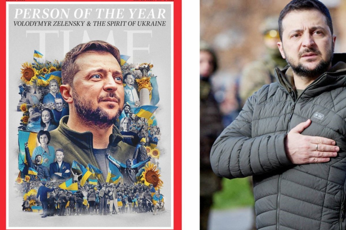Украинският президент Володимир Зеленски е "Личност на годината" на сп. "Тайм"