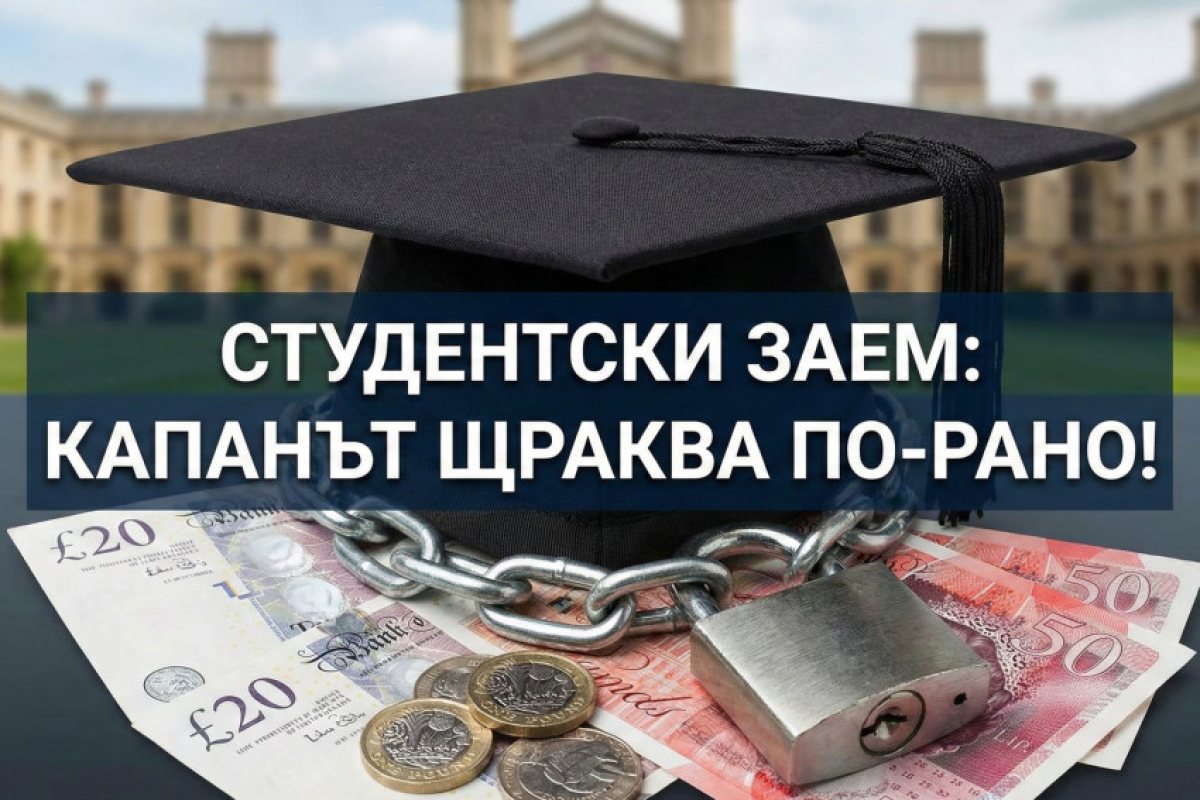 Замразяват прага за студентските заеми до 2030 г. Ще започнем да връщаме дълга много по-рано от очакваното!