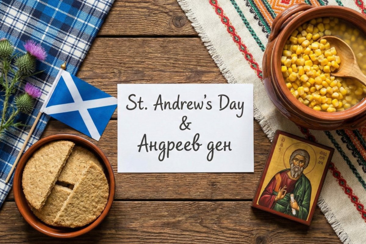 Честит St. Andrew's Day! Шотландия празнува своя национален празник, а ние – Андреевден