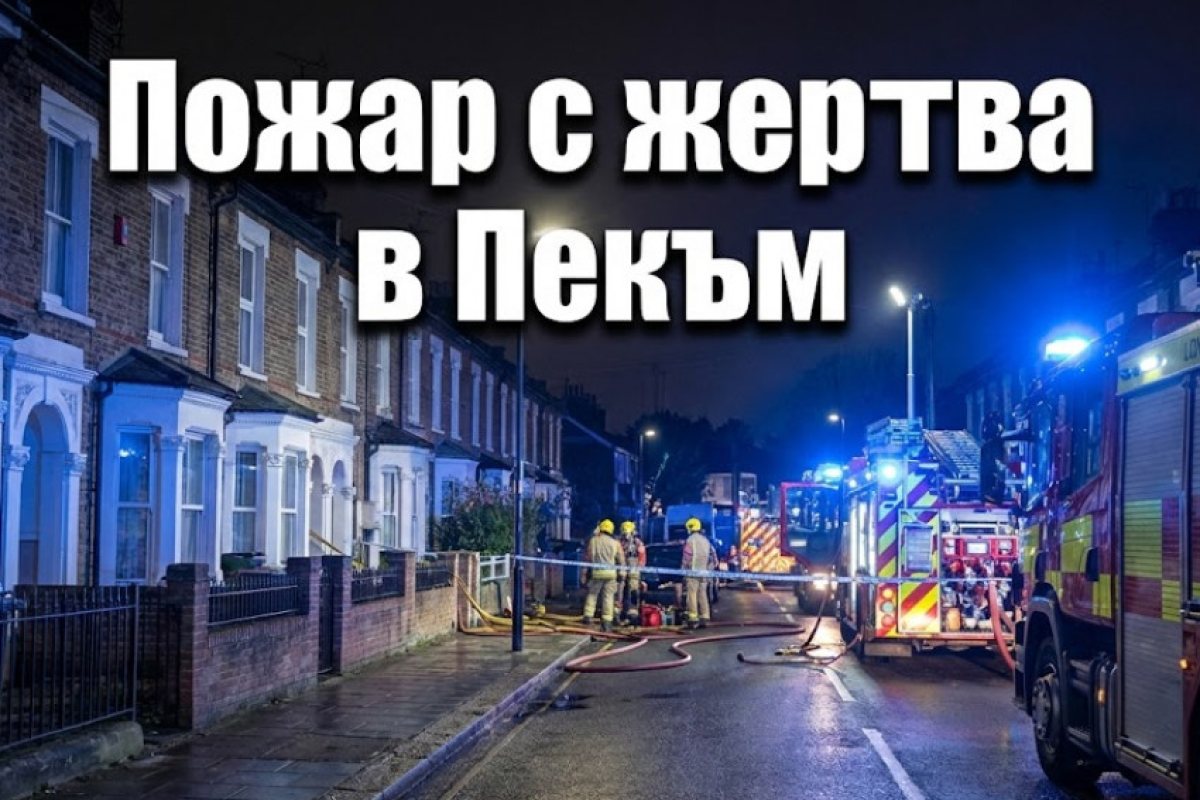 Жена загина след пожар в къща в Пекъм, Южен Лондон