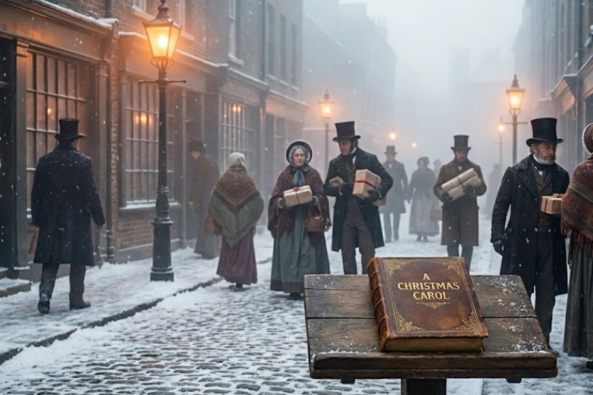 Лондон и Чарлз Дикенс: Как една книга от 1843 г. създаде Коледата, която празнуваме днес