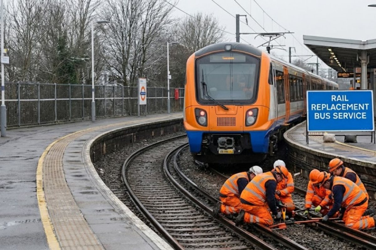 London Overground ремонти: Част от мрежата спира за 10 дни заради спешен ремонт
