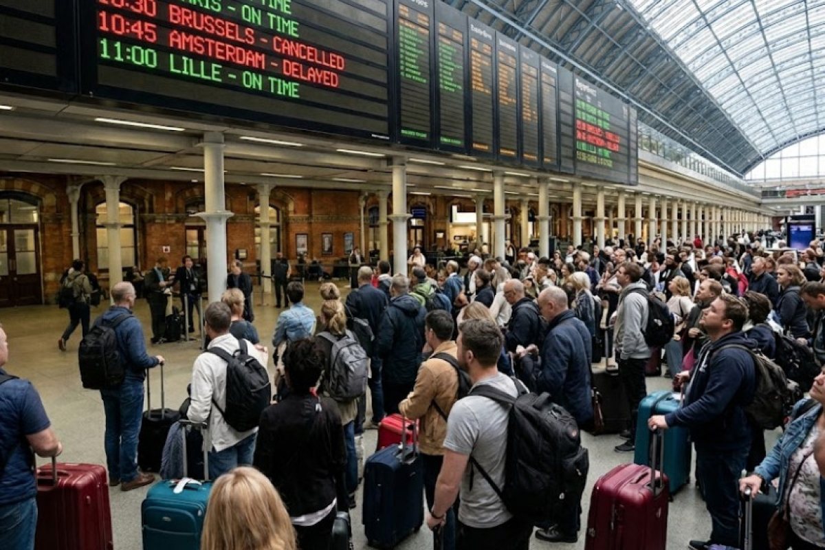 Eurostar възобнови движението, но хаосът продължава: Предупреждения за нови закъснения и самолетни билети от £600 паунда в една посока