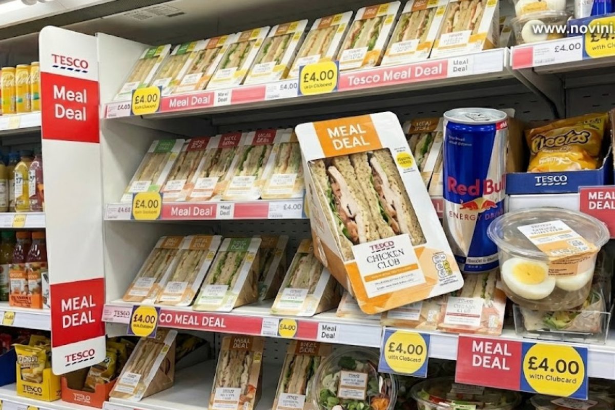 Любимият обяд на Великобритания: Кой сандвич и напитка победиха в Tesco Meal Deal