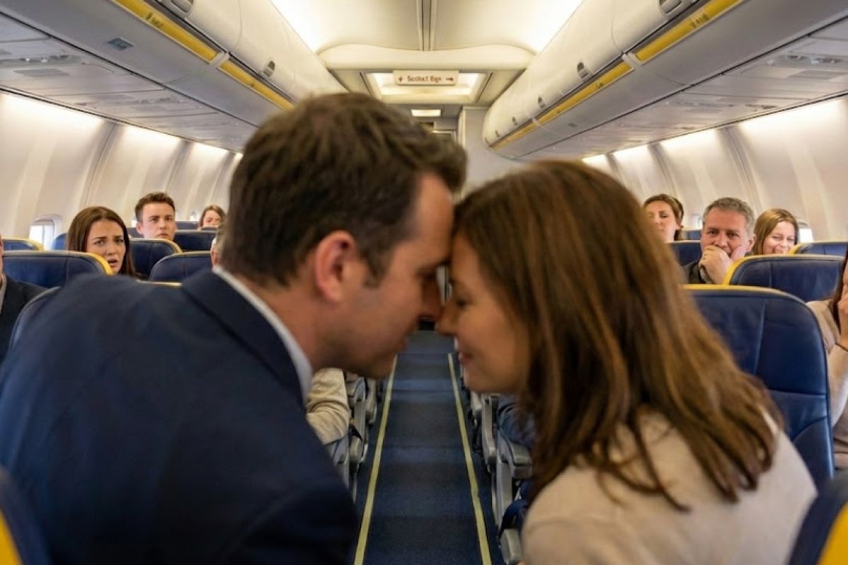 "Има деца на борда!": Пилот на Ryanair засрами двойка, прекалила с ласките по време на полет