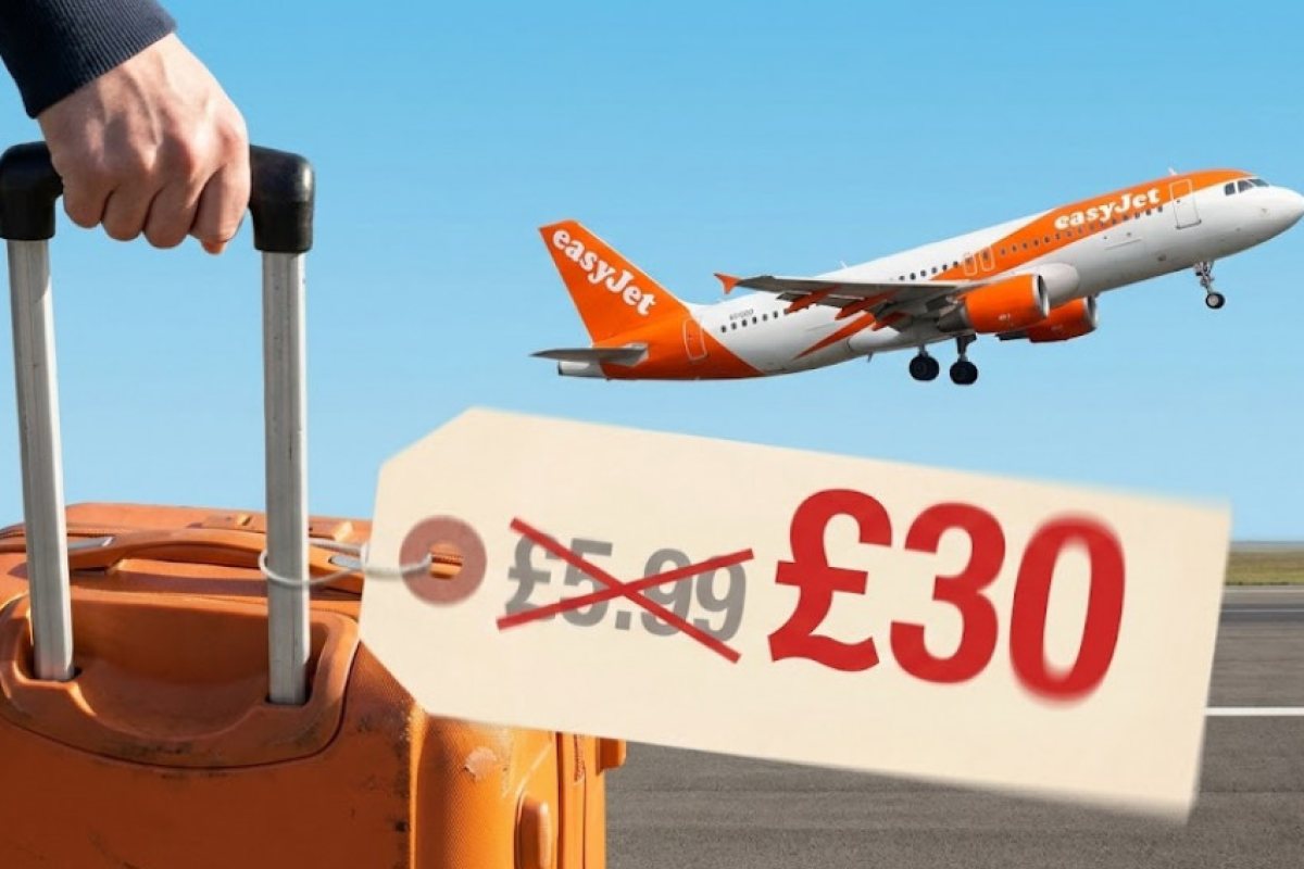 Забраниха "подвеждаща" реклама на EasyJet: Твърдението им - "Голям ръчен багаж на цена от £5.99" - не е вярно