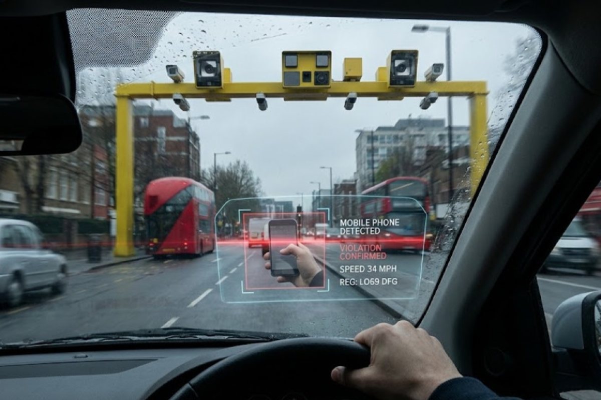 Новите AI камери в Лондон глобяват за телефон и колан автоматично