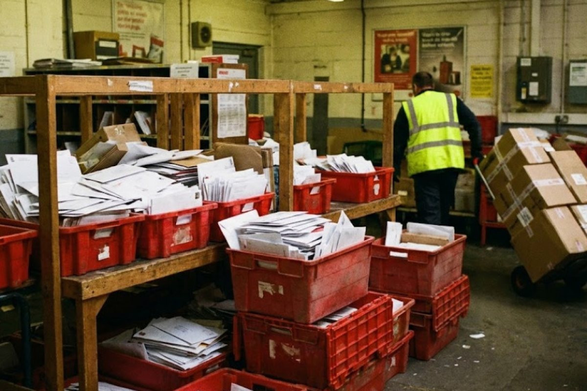 Royal Mail: Важни писма отлежават със седмици, докато пратките са с приоритет