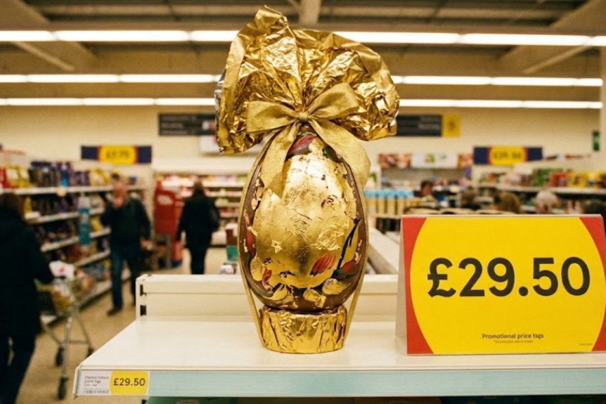 Великденски лукс: Шоколадово яйце за £30 паунда в Morrisons взриви мрежата