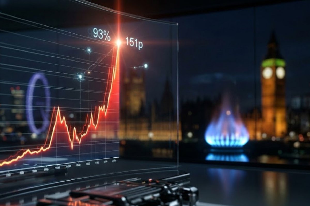 ИКОНОМИЧЕСКИ ШОК: Цената на газа скочи с 93% заради войната в Иран!