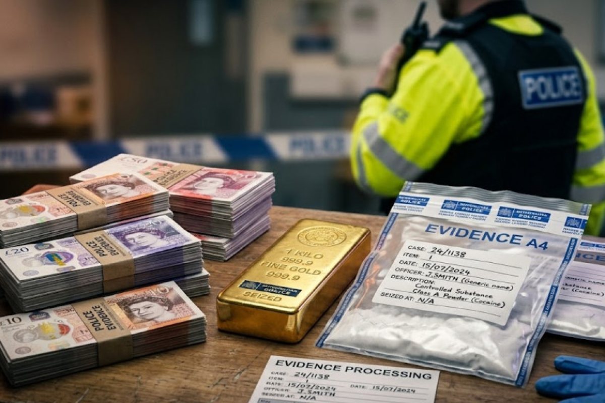 Мащабна акция срещу наркобандите в UK: Оръжия, златни кюлчета и над 2000 арестувани