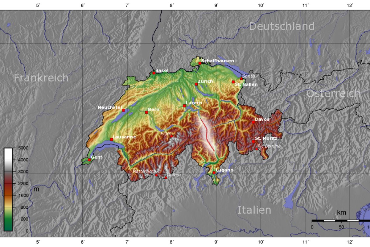 Added the route for the "Gotthard-Basistunnel" railway tunnel