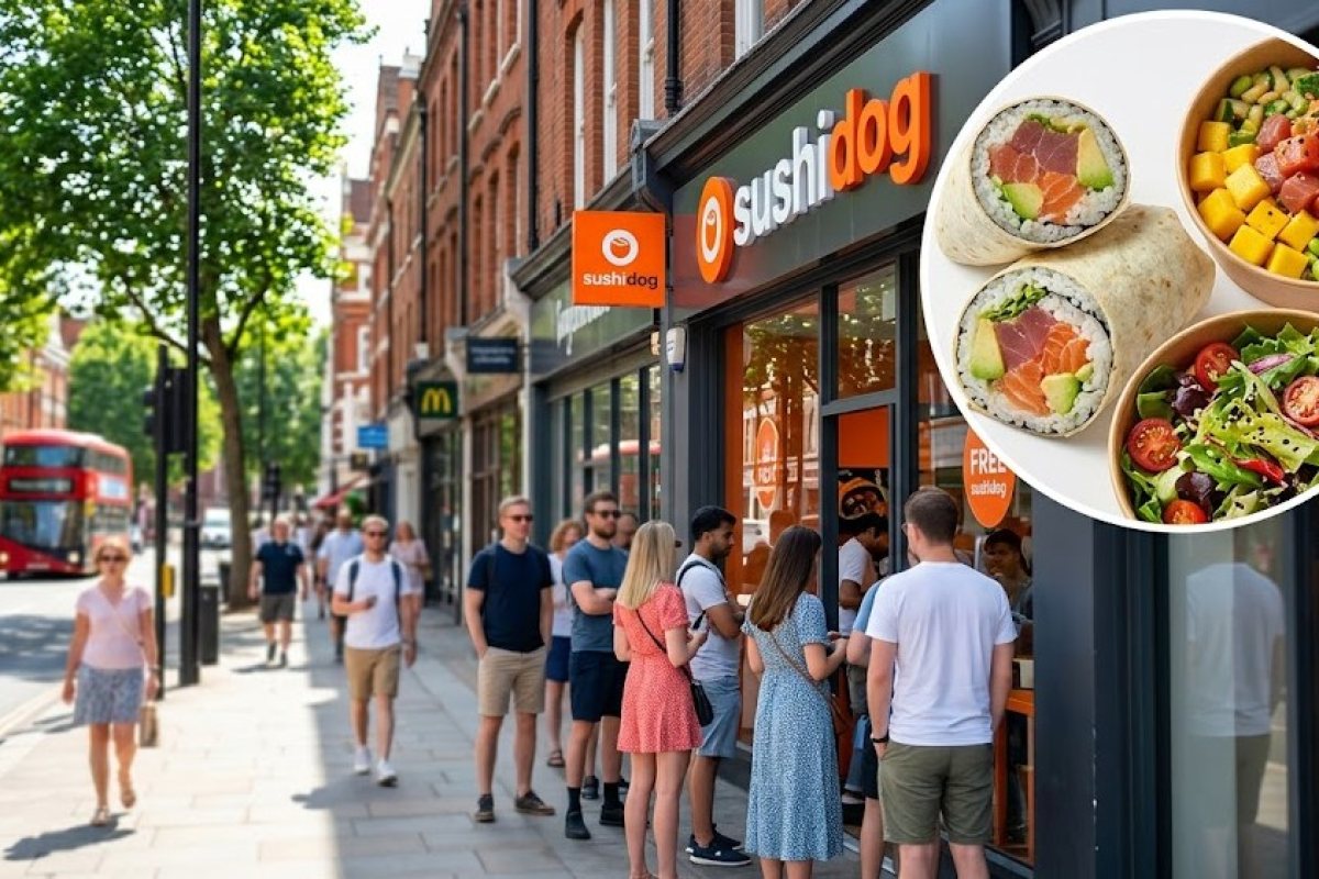 Безплатно суши в Лондон: SushiDog подарява порции по случай осмата си годишнина