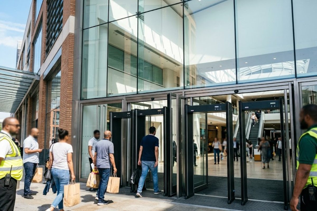 Металодетектори в Westfield Stratford след фалшив онлайн призив за масово сбиване