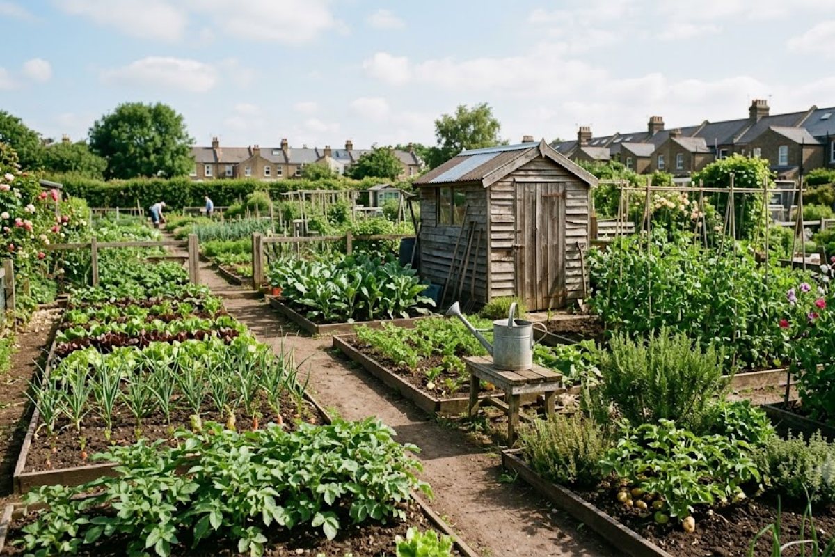 Феноменът „Allotment“: Защо британците чакат с години за общинско парче земя