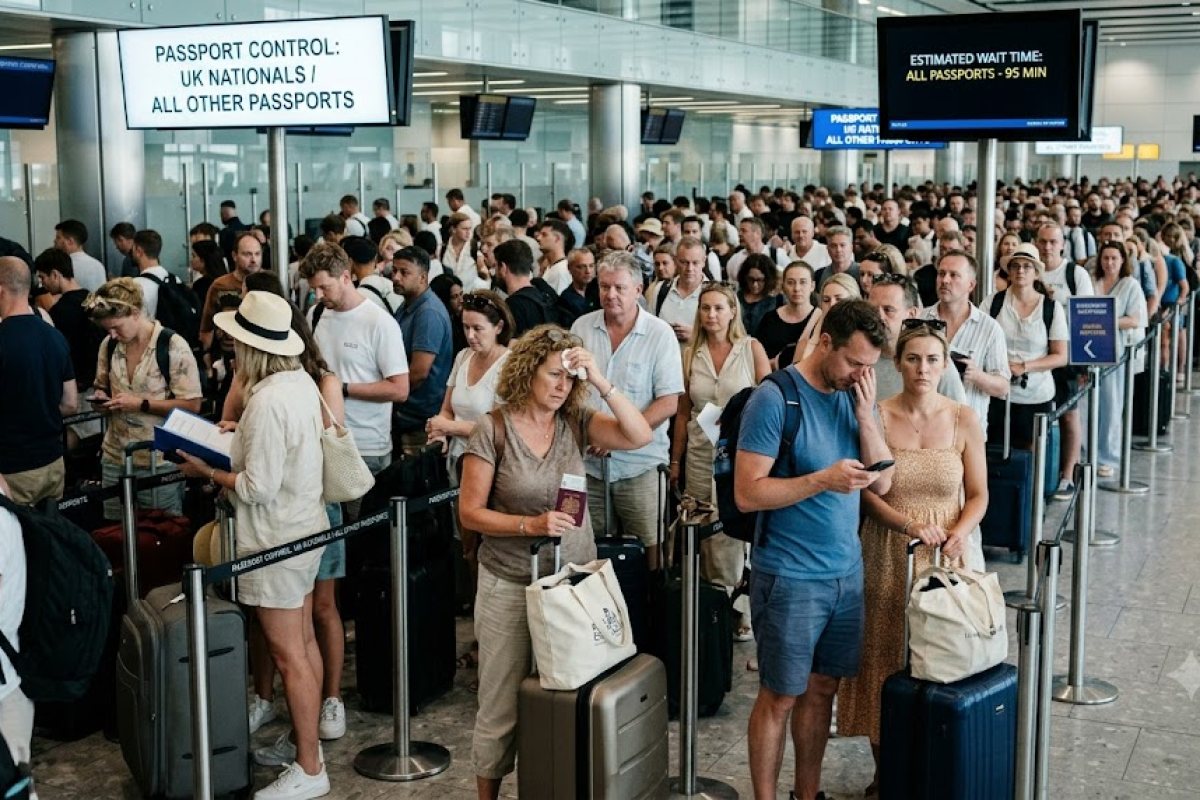 Ryanair предупреждава: Няма да чакаме пътници, блокирани по опашките заради новите гранични правила в ЕС