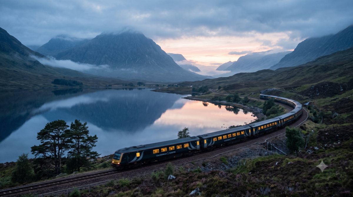 Магията на нощния експрес Caledonian Sleeper до Шотландия