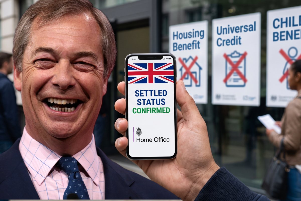 Reform UK иска спиране на помощите за чужденци