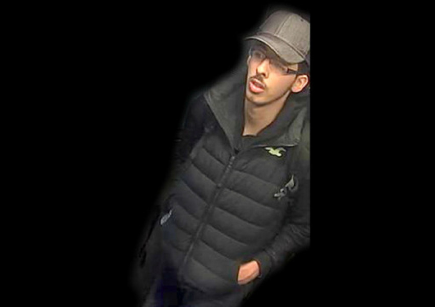 Терористът от Манчестър в нощта на атентата (СНИМКИ)