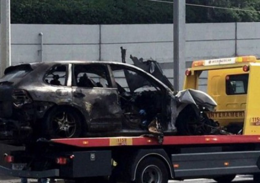 Гръцки издател на вестник изгоря жив в колата си