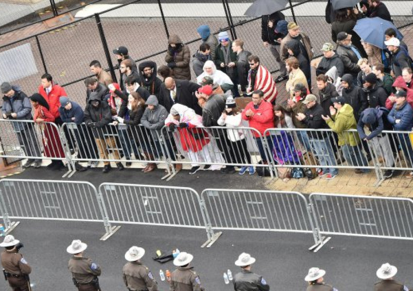 Арести във Вашингтон след речта на Тръмп