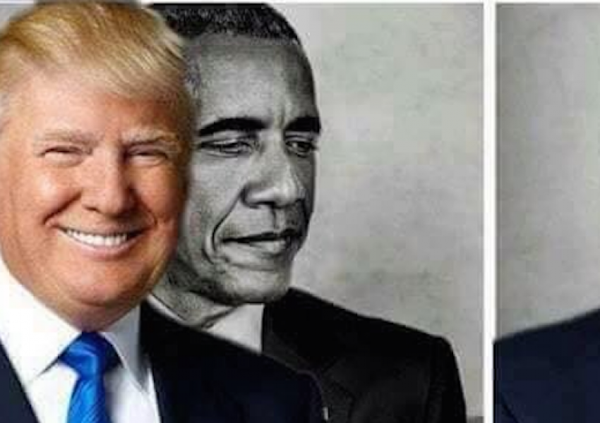 Тръмп с поредна изцепка! Подигра се с Обама (СНИМКА)