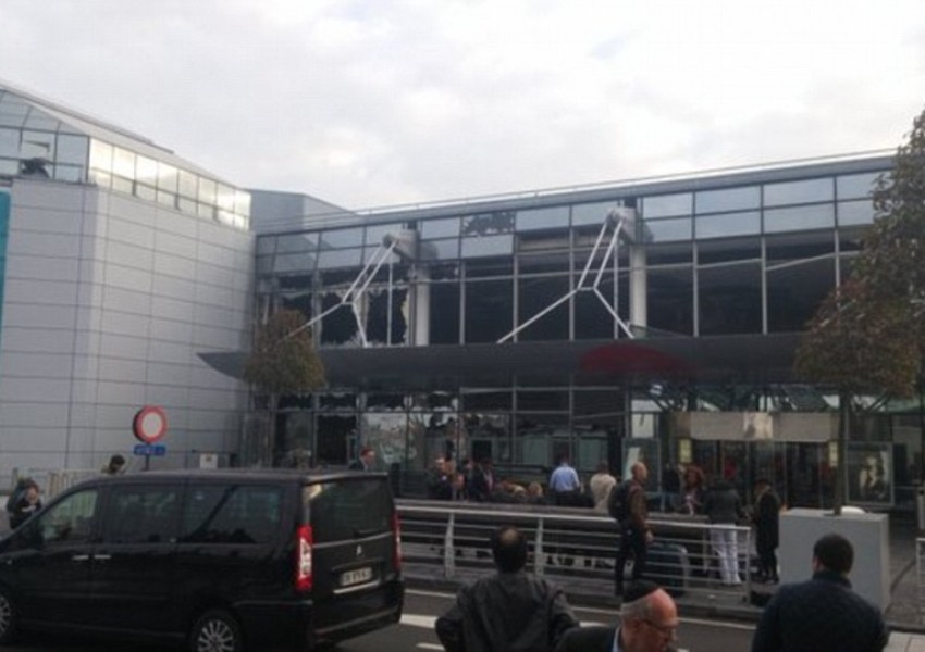 Потвърдено: Има загинали при мощните експлозии на летището в Брюксел (ОБНОВЕНА+ВИДЕО)