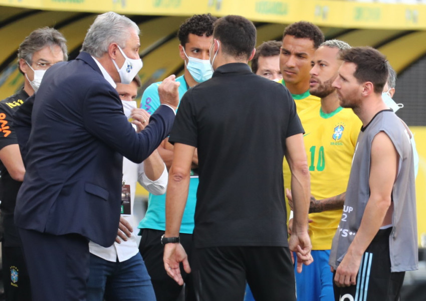ФИФА не бърза с решение за прекратената среща между Бразилия и Аржентина