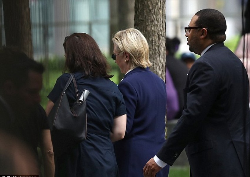 Хилари Клинтън изгубила съзнание по време на служба за 11 септември