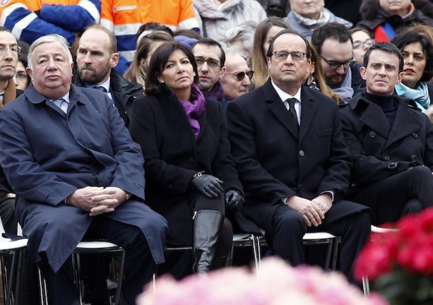 Франция почете  жертвите на терора в Париж (СНИМКИ)