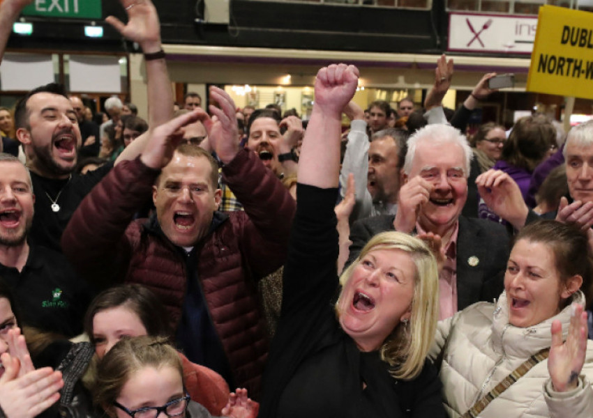 Шин Фейн печели изборите в Ирландия