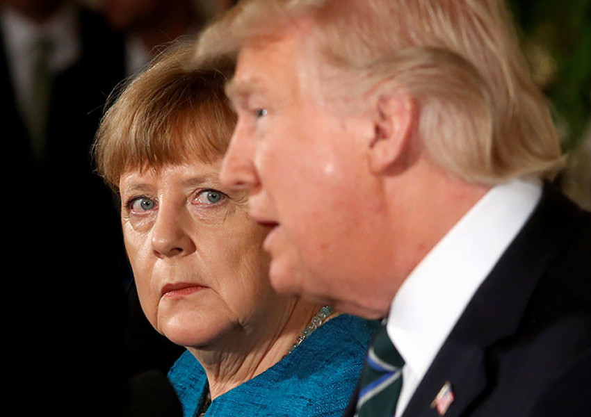 Меркел обяснила на Тръмп 11 пъти споразумението за свободна търговия с ЕС