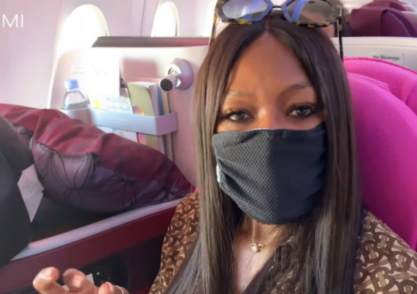 Наоми Кембъл разкри странните си навици по време на полет (ВИДЕО)