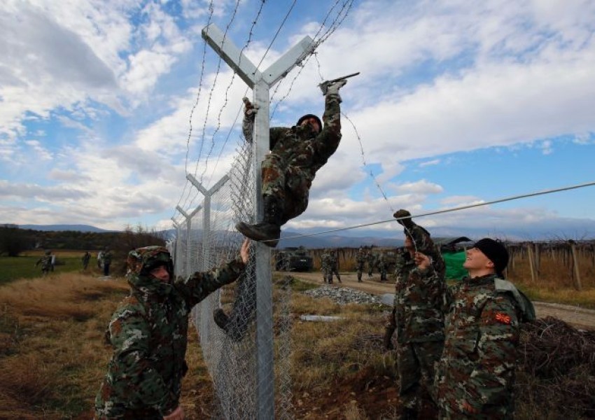 Готова е 3-километровата ограда на македонско-гръцката граница