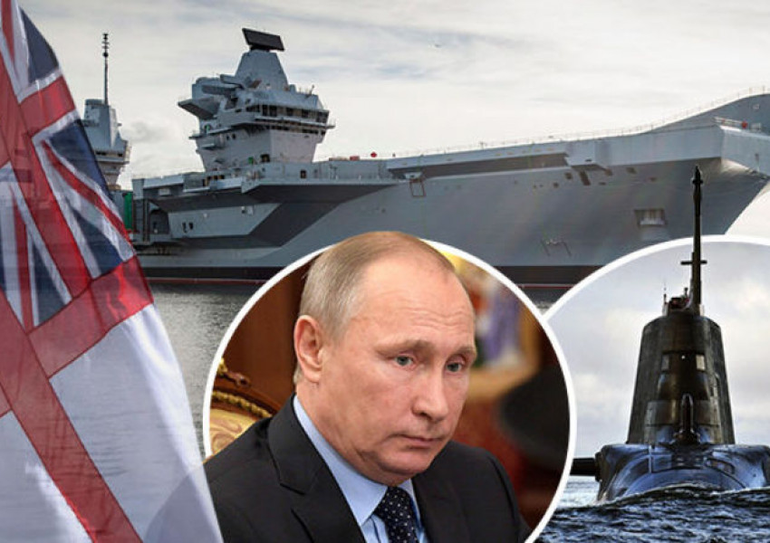 Великобритания показва на Путин, огромната мощ на морския си и въздушен флот (СНИМИ + ВИДЕО)