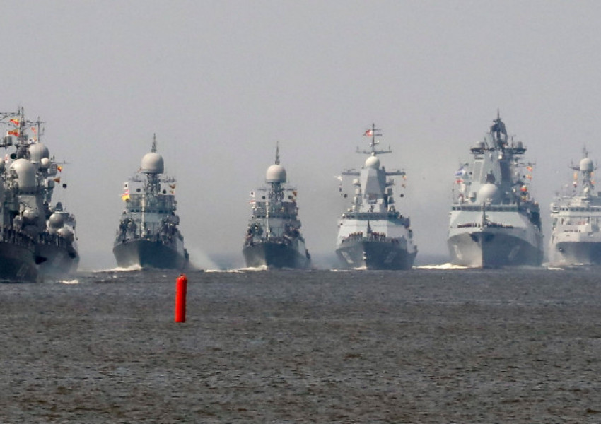 Русия с мащабно военно учение в Средиземно море