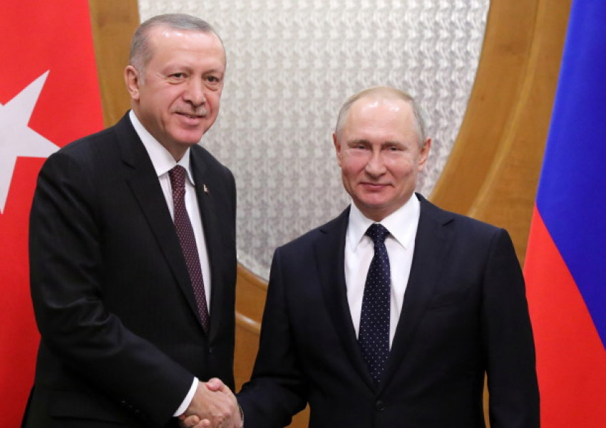 Постигнатото споразумение между Путин и Ердоган продължи точно 30 минути