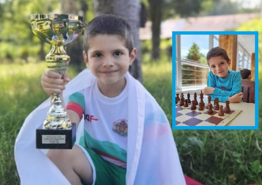 6-годишно българче стана европейски вицешампион по шахмат